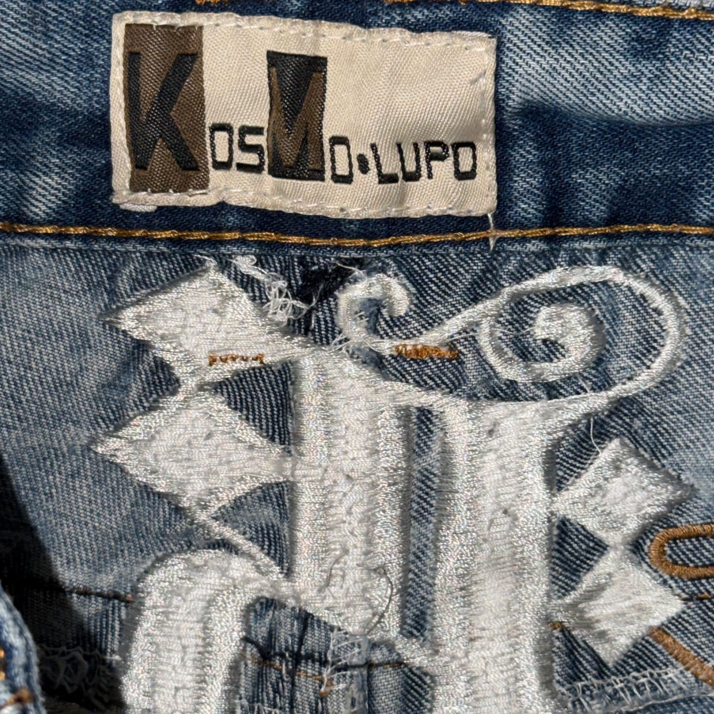 Y2k Kosmo Lupo Jeans