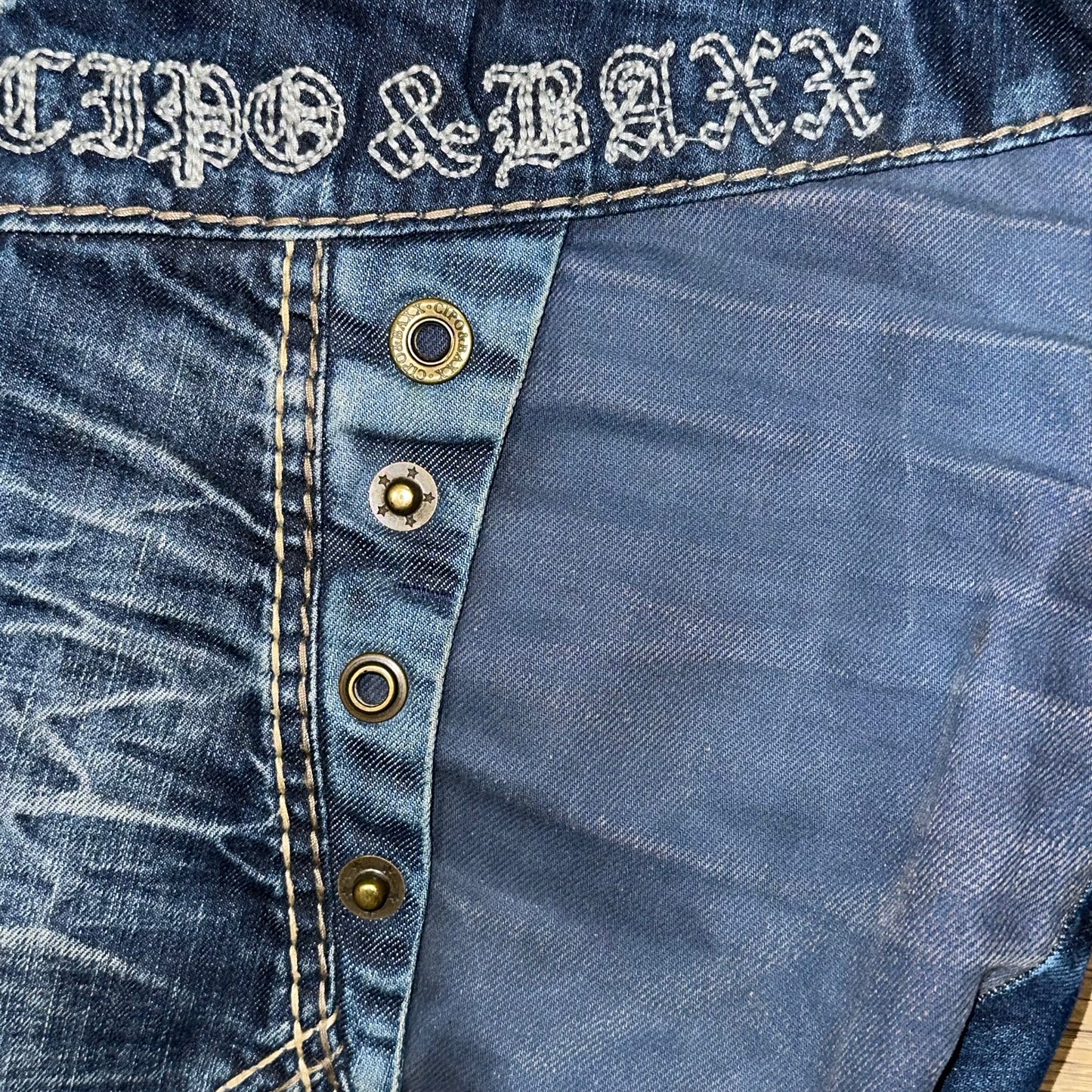 RARE! Cipo & Baxx Biker Jeans