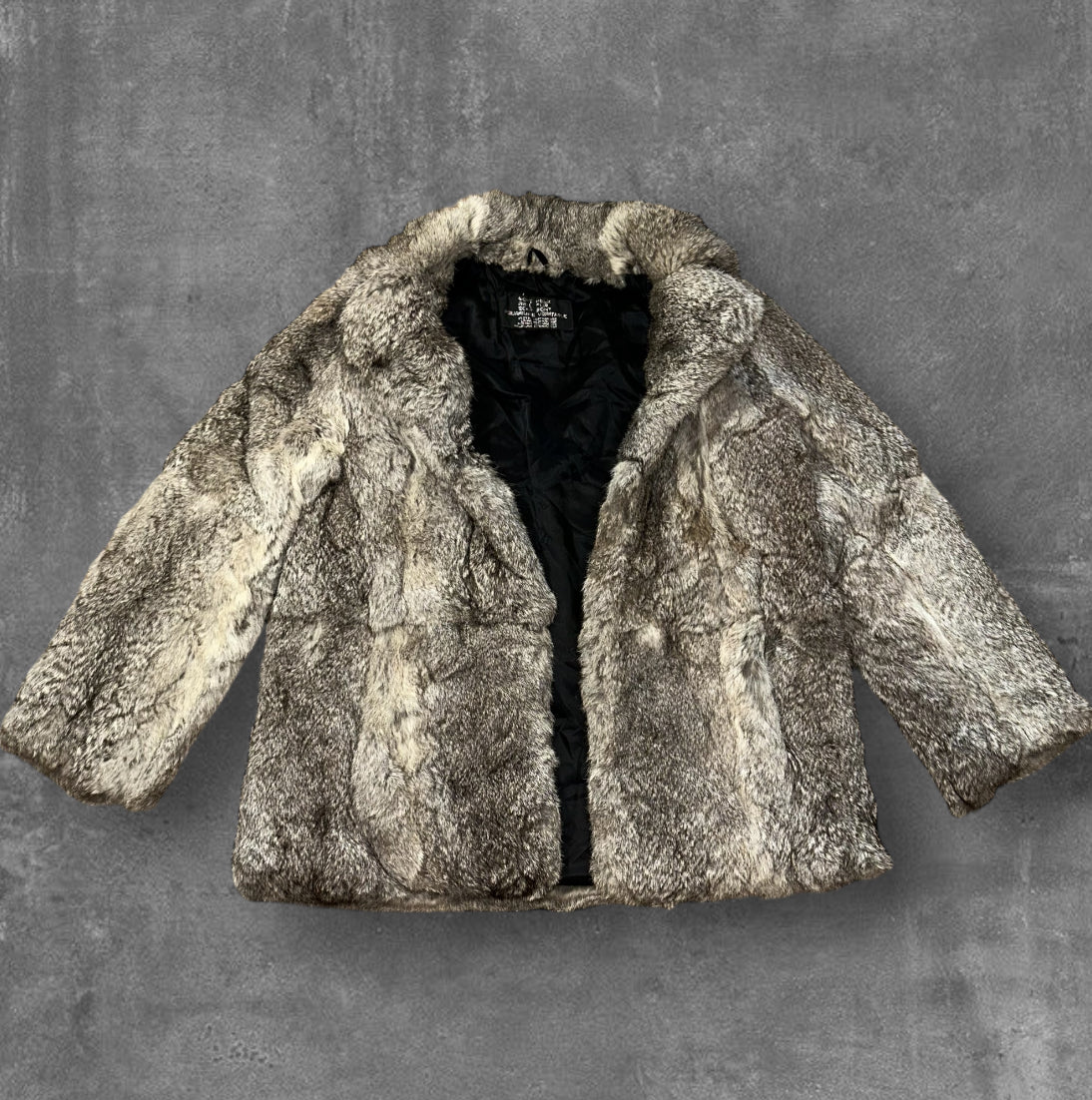 Vintage Rabbit Fur Coat
