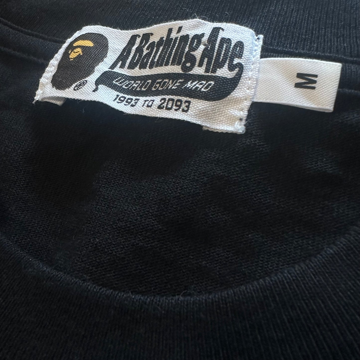 A Bathing Ape Radiation Camo College Tee