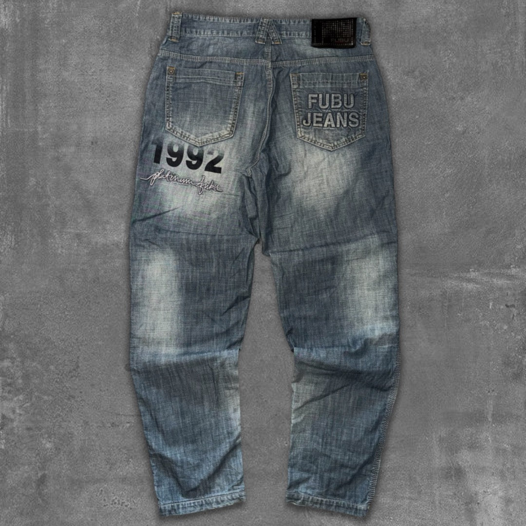 Y2k 09 Fubu Baggy Jeans