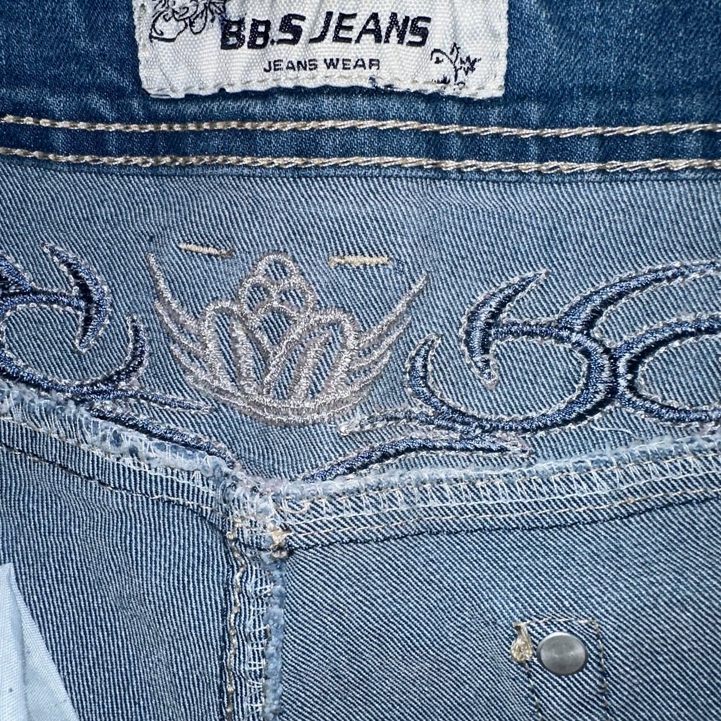 Y2k BBS Tribal wmns Jeans