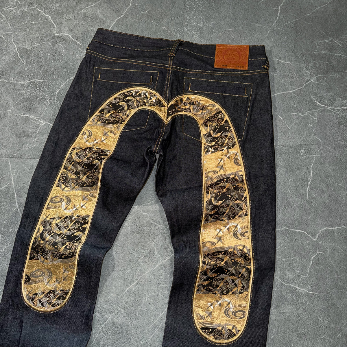Deadstock Evisu Embroidered Daicock Jeans