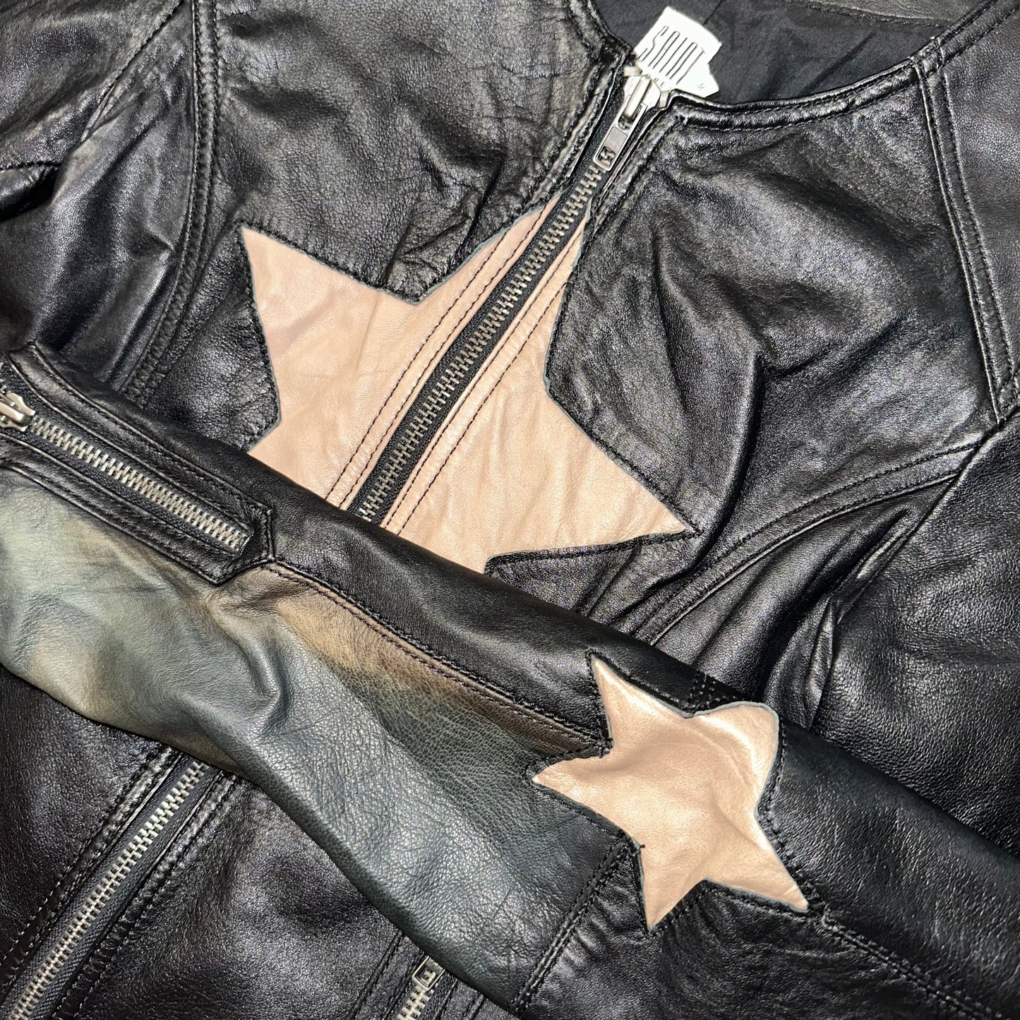 Saint Tropez Wmns Leather Jacket
