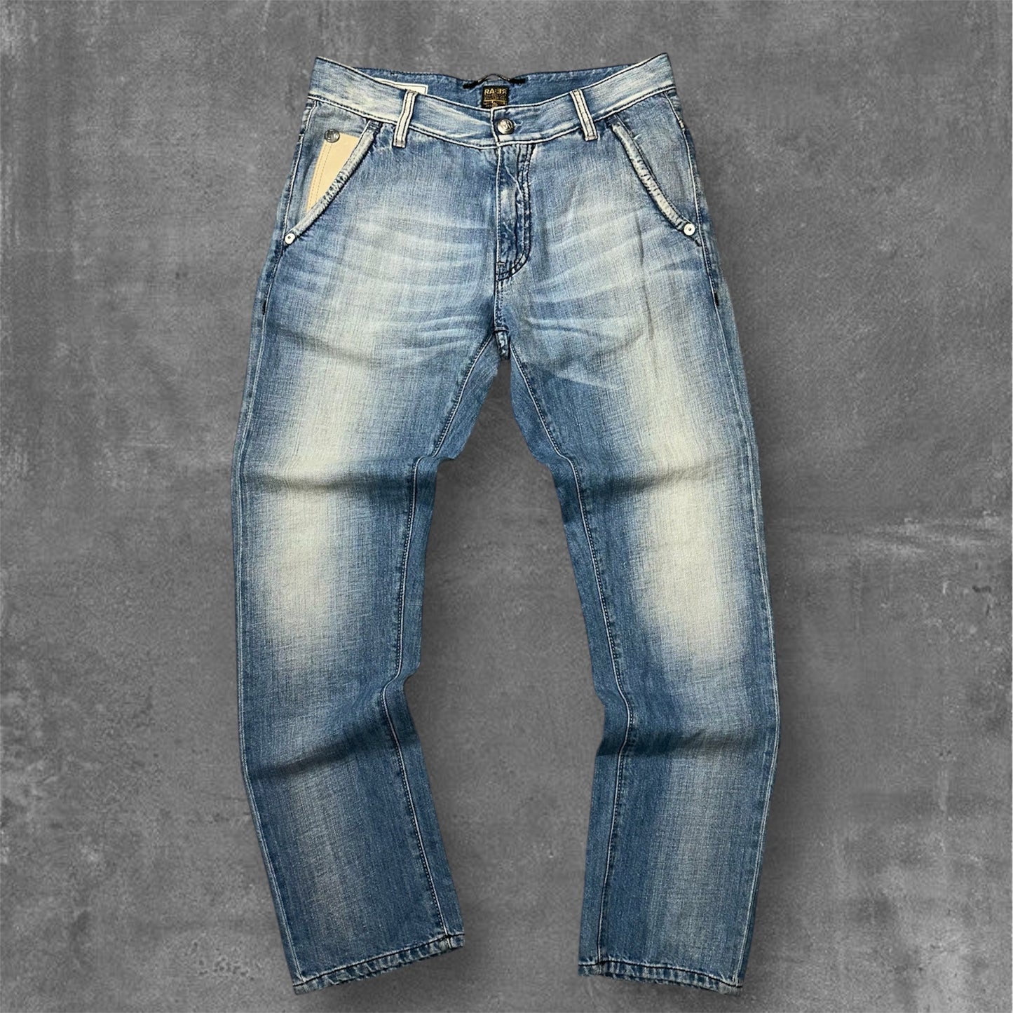 Y2k Rag Recycle Jeans