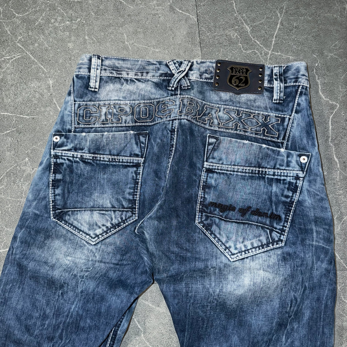 Y2k Cipo & Baxx Biker Jeans