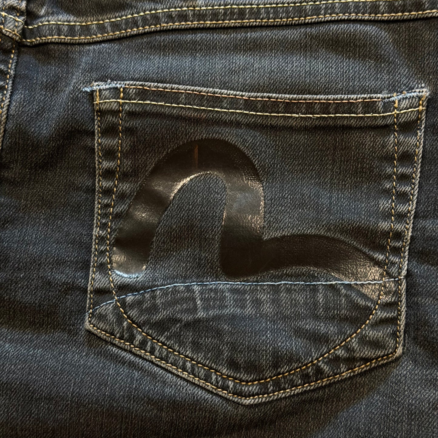 Y2k Evisu X Puma Skirt