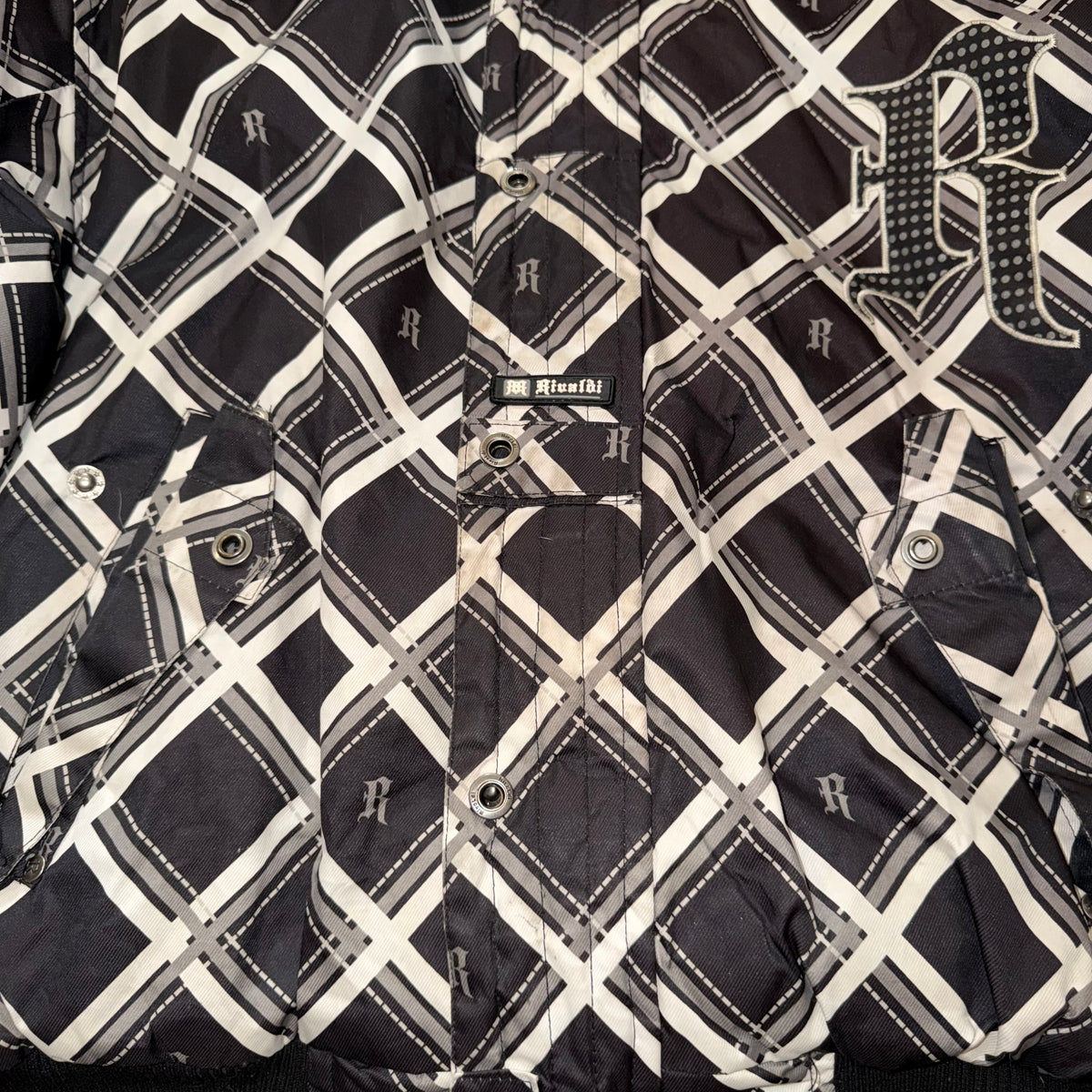 90s Hip-Hop Rivaldi Bomber Jacket