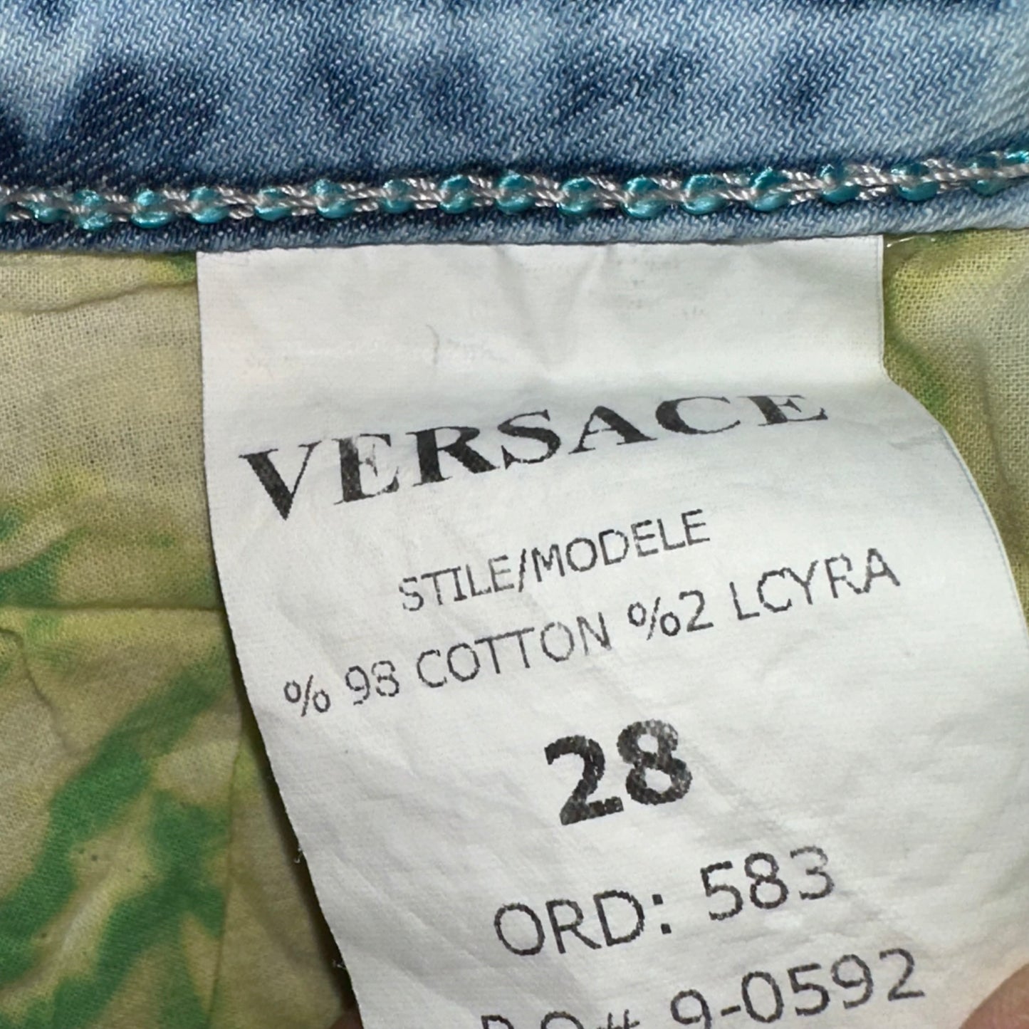 Y2k Versace wmns Jeans