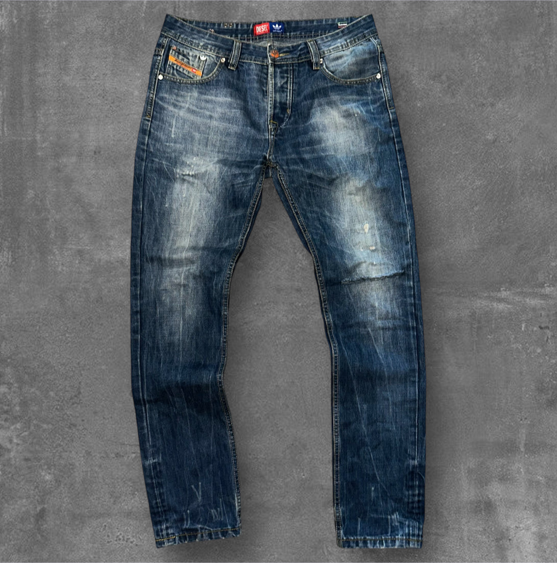 Vintage Diesel X Adidas Jeans