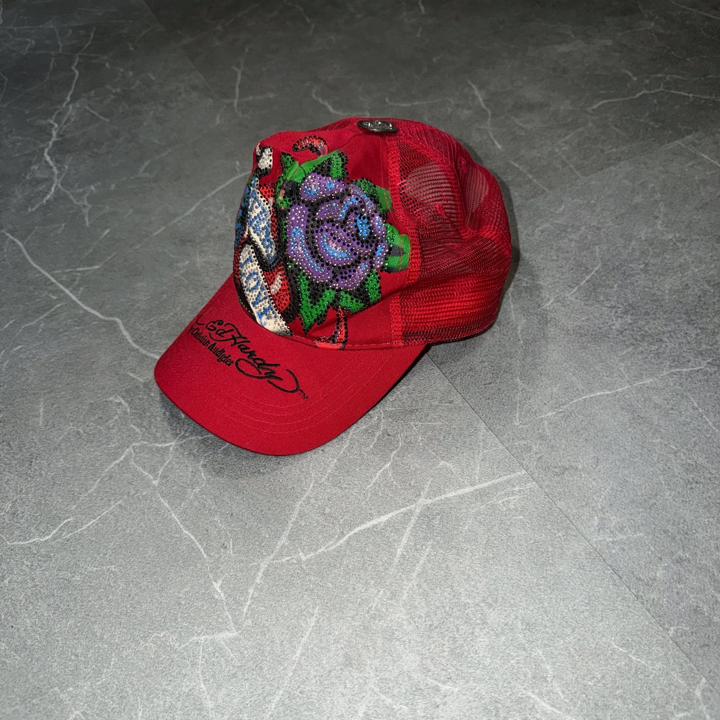 Y2k Ed Hardy Cap