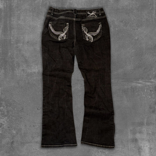 Y2k Flared Wmns Jeans