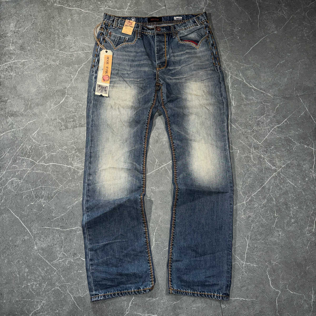 Y2k Mek Denim USA Spanzia Relaxed Jeans