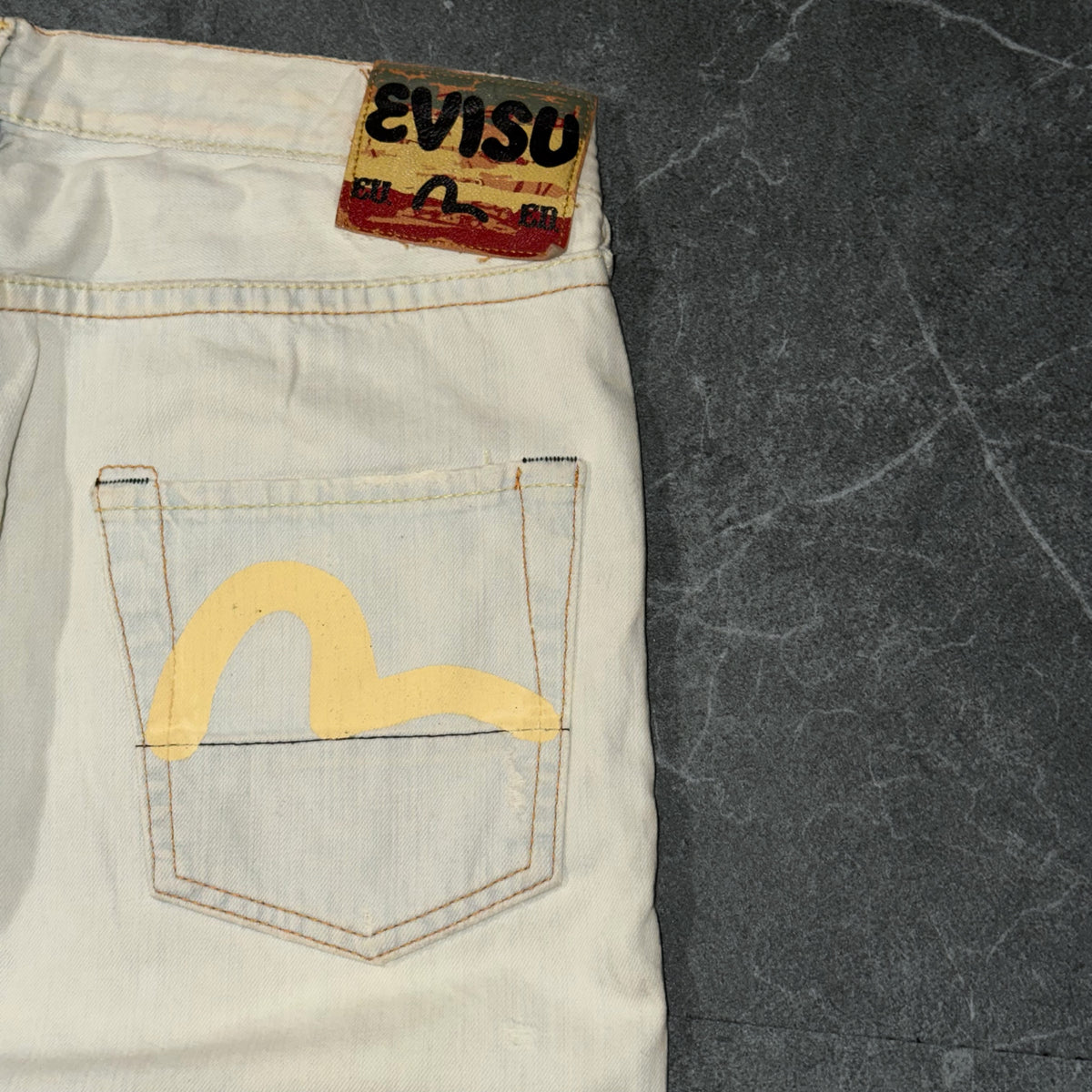 Y2k Evisu Indigo Jeans