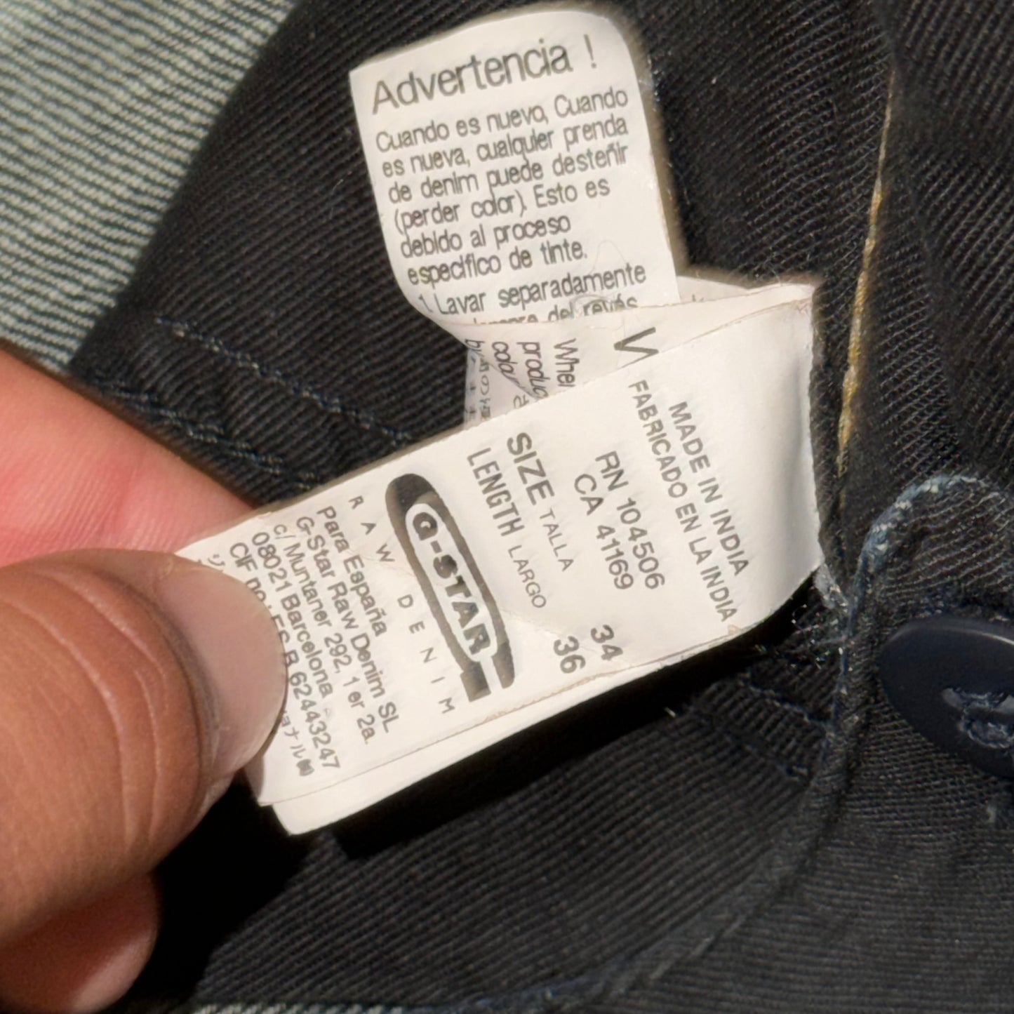 Vintage G-Star Raw Jeans