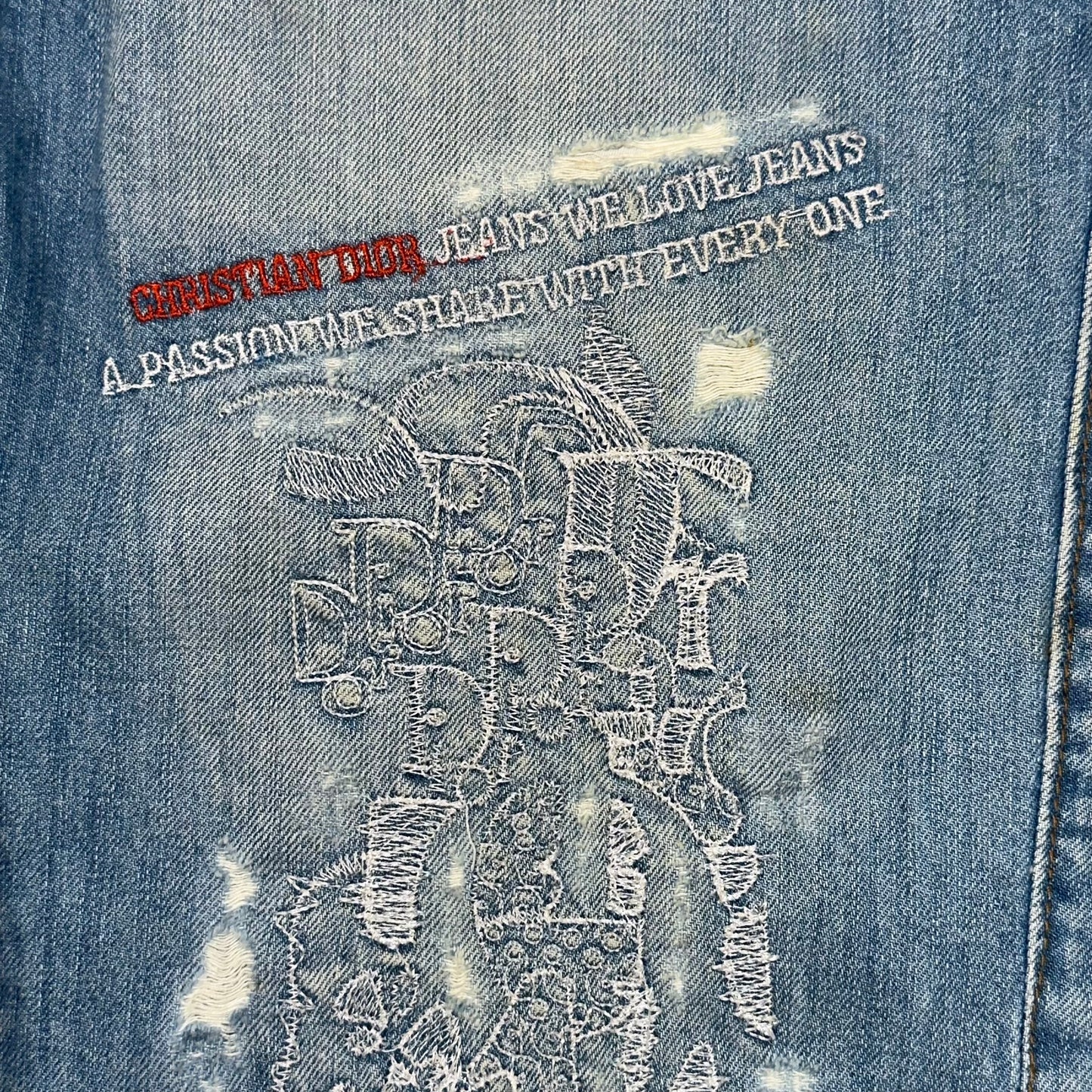 Y2k Christian Dior Wmns Jeans