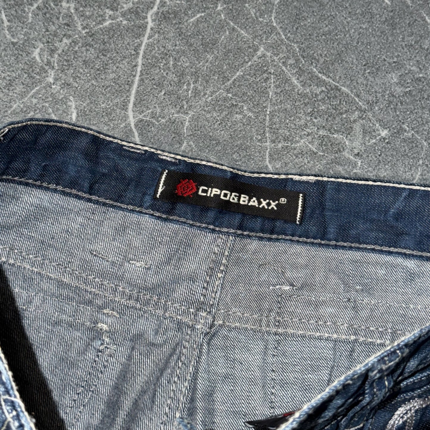 Y2k RARE Cipo & Baxx 2waist Jeans