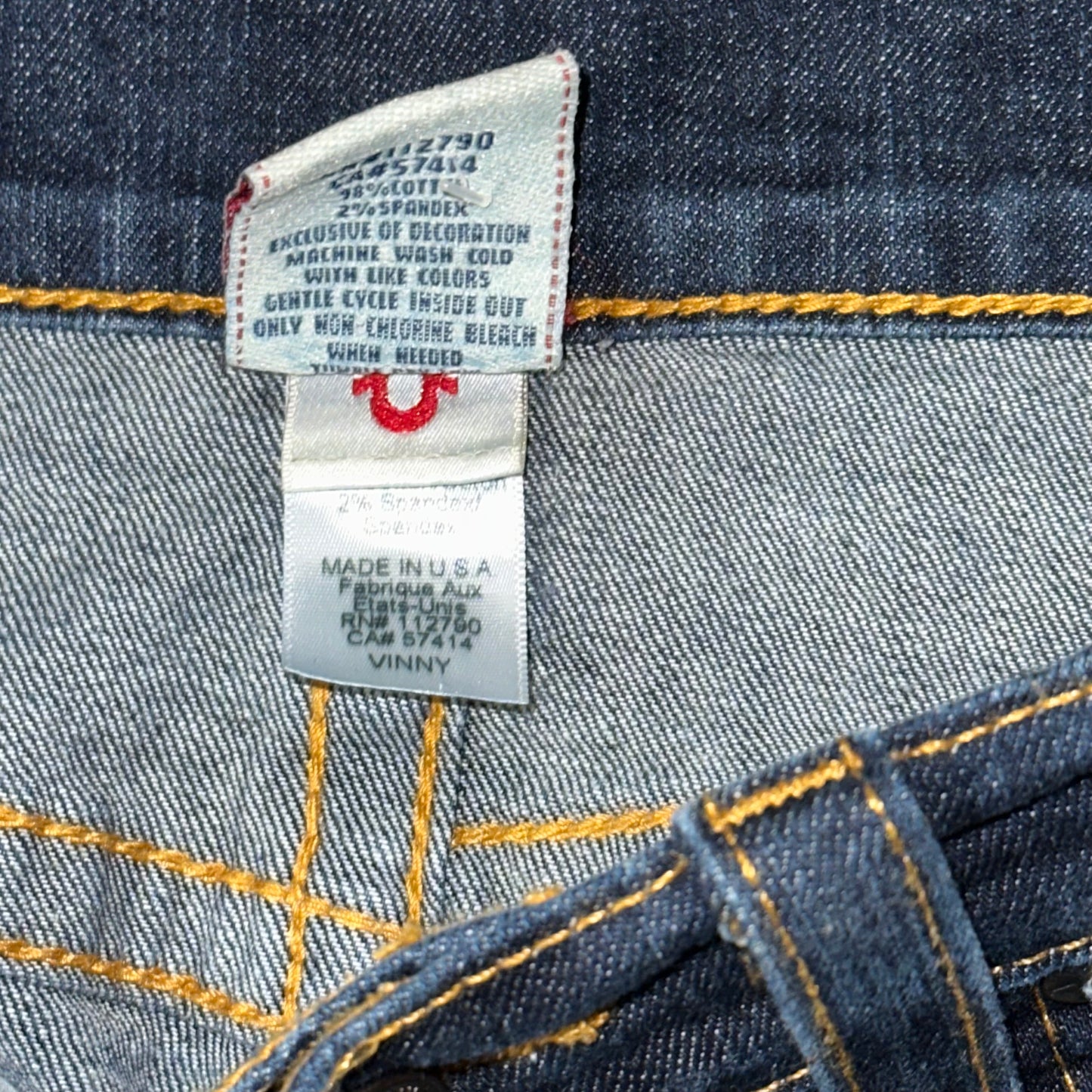 True Religion Vinny Jeans