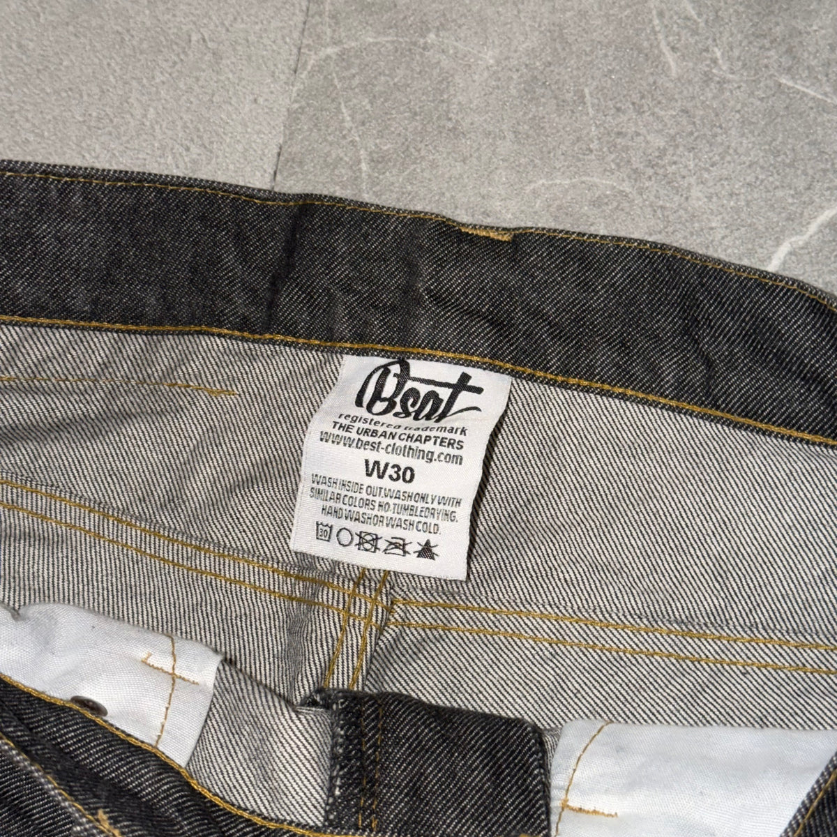 Bsat Cali Skull Baggy Jeans