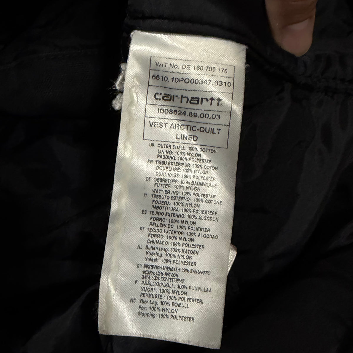 Vintage Carhartt Arctic Duck Vest