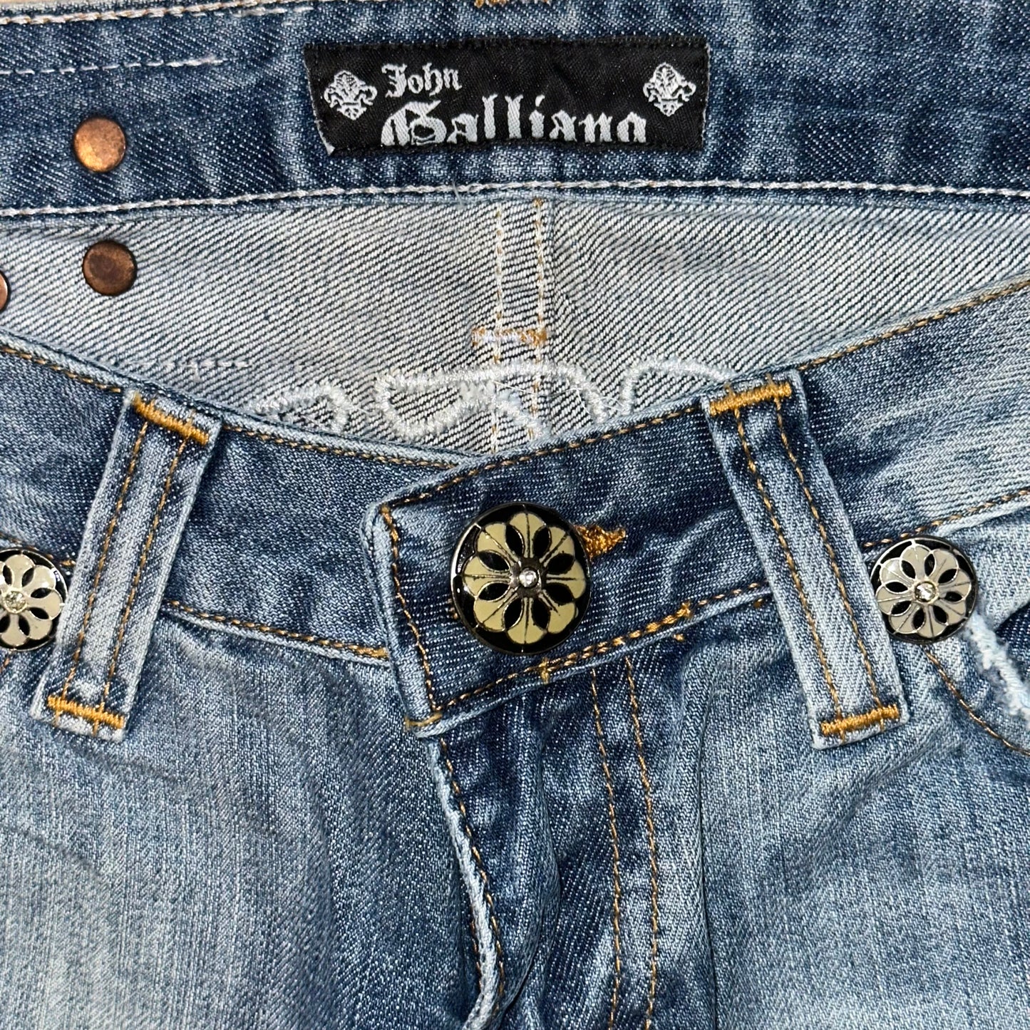 Y2k John Galliano Wmns Jeans