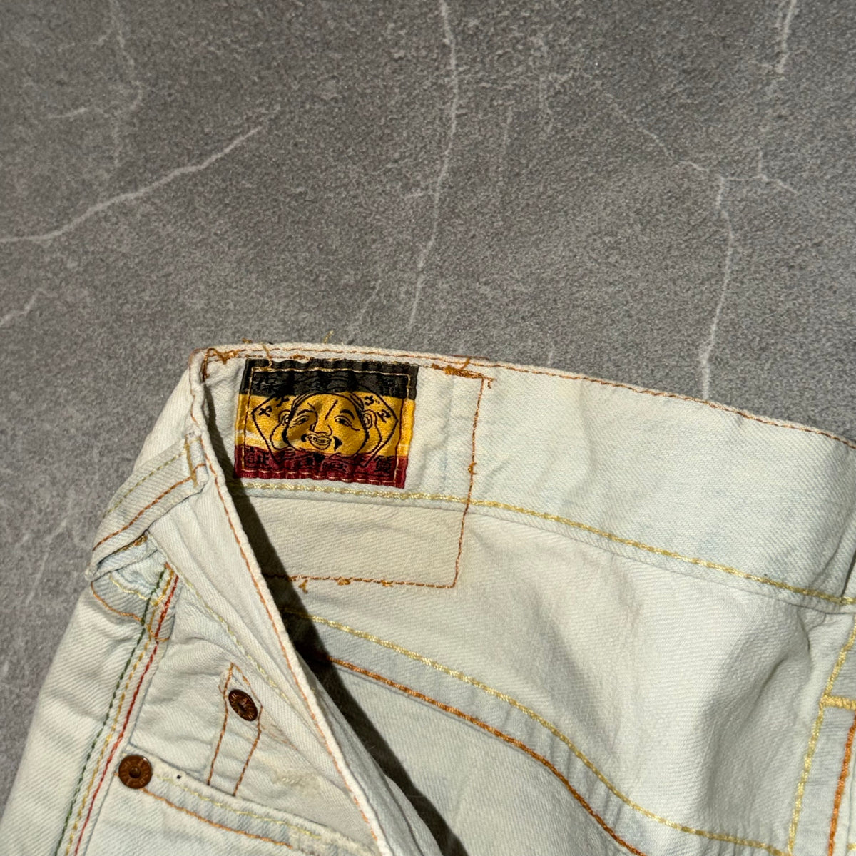 Y2k Evisu Indigo Jeans
