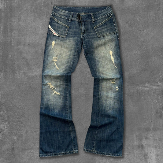 Vintage Diesel Flared Wmns Jeans