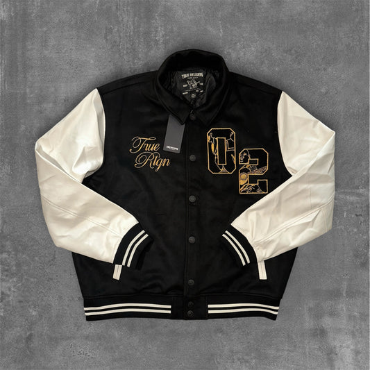 True Religion Varsity Jacket