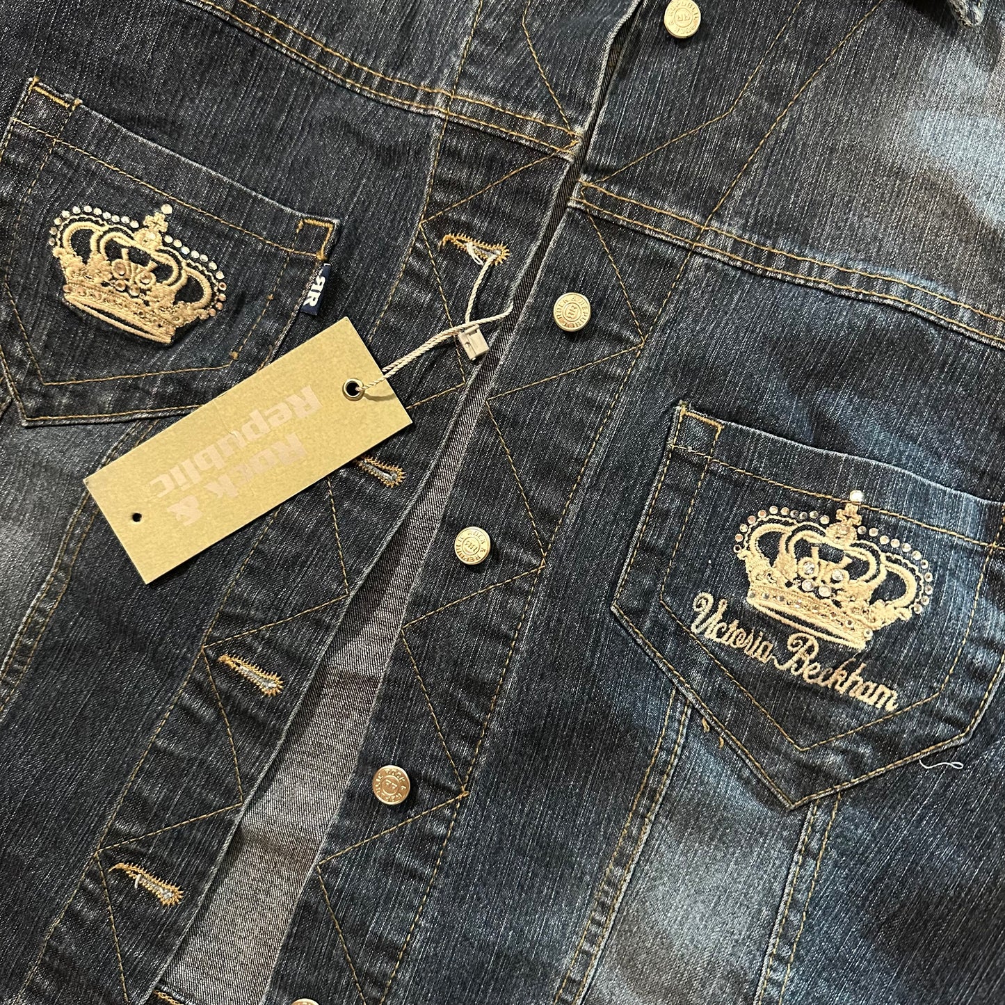 Victoria Beckham for Rock Republic Denim Jacket