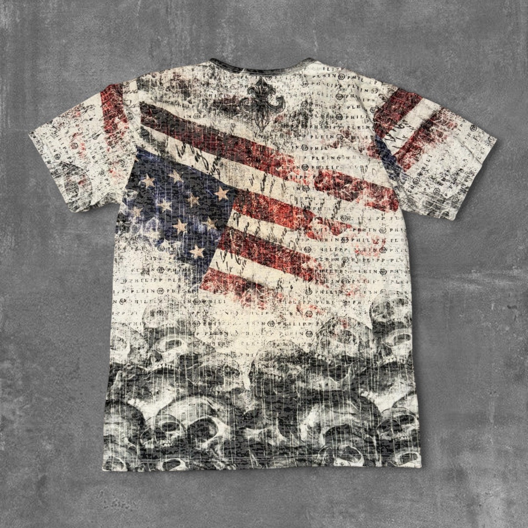 Y2k Philipp Plein tee