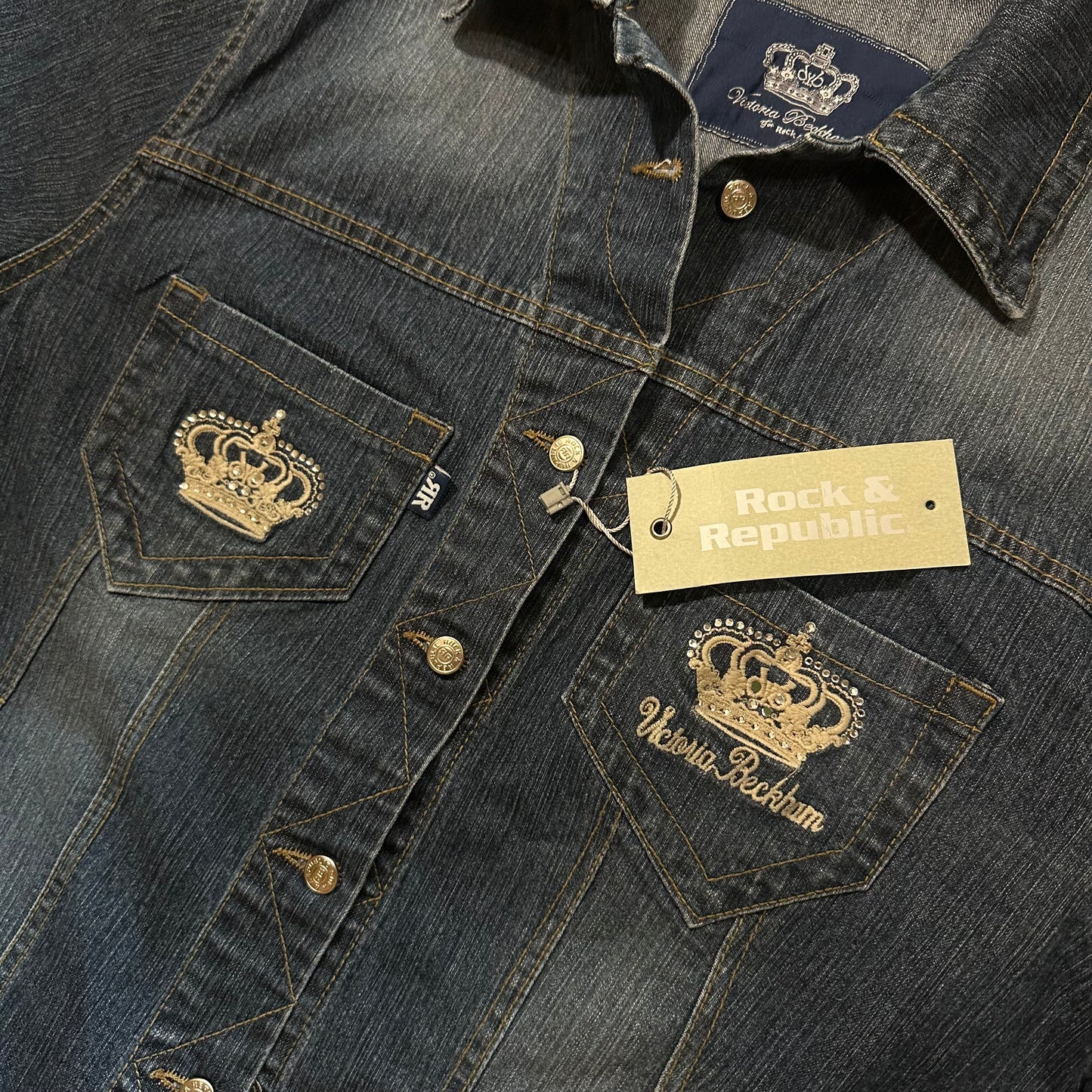 Victoria Beckham for Rock Republic Denim Jacket