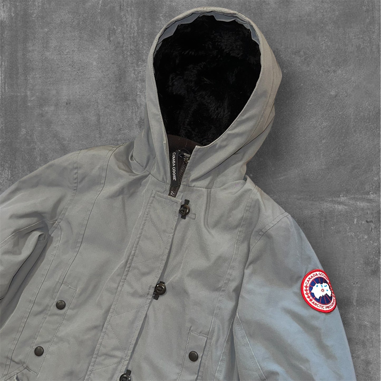 Canada Goose Kensington Parka Grey Gray wmns Jacket