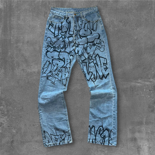 Abrand Graffiti Jeans