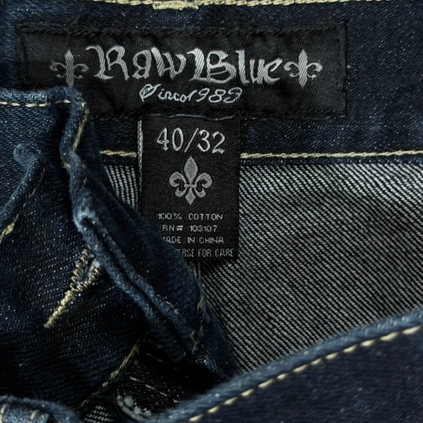 Vintage RawBlue Baggy Jeans