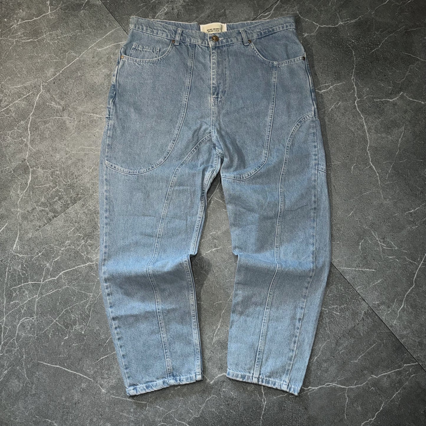 More Money More Love Baggy Jeans