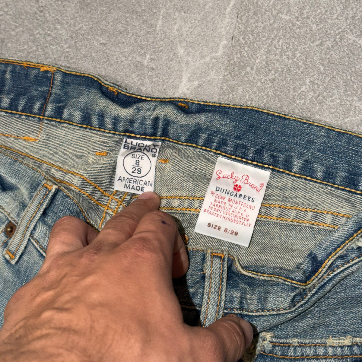 Y2k Lucky Brand “Lucky You” Flared Low rise Jeans