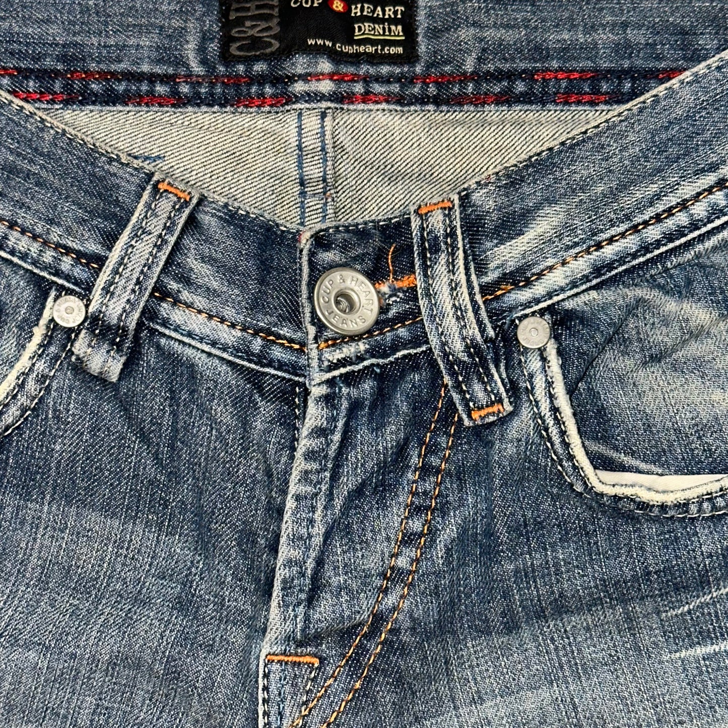 Y2k Cup & Heart wmns jeans