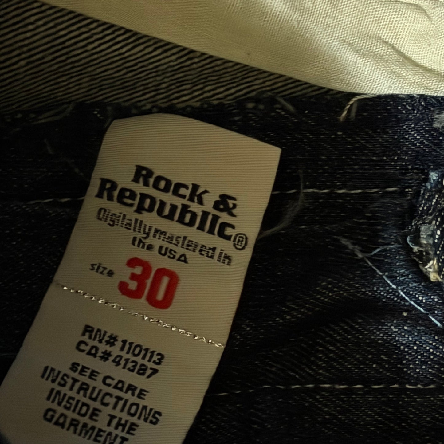 Y2k Rock & Republic Baggy Jeans