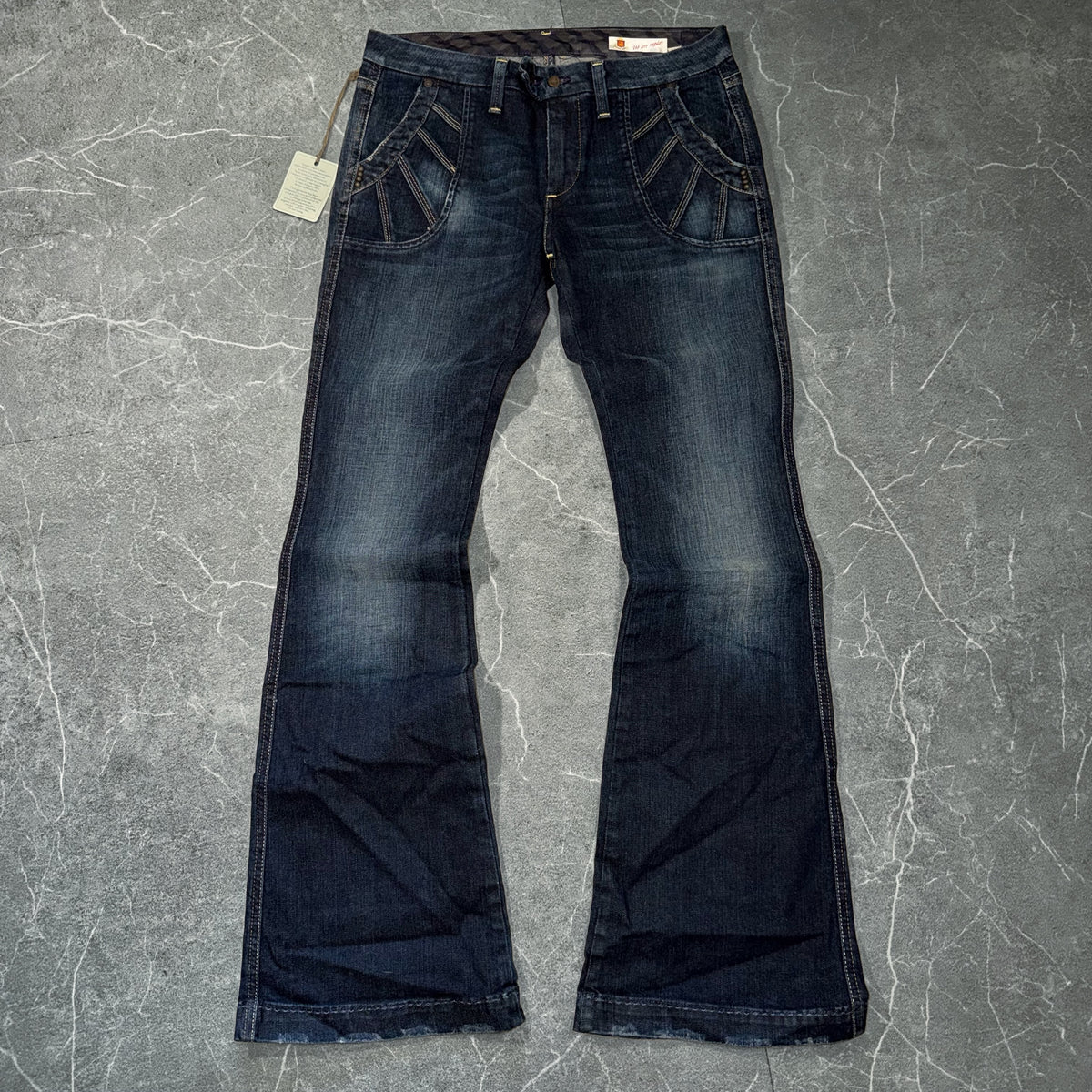 Y2k Replay Wmns Flared Low rise Jeans
