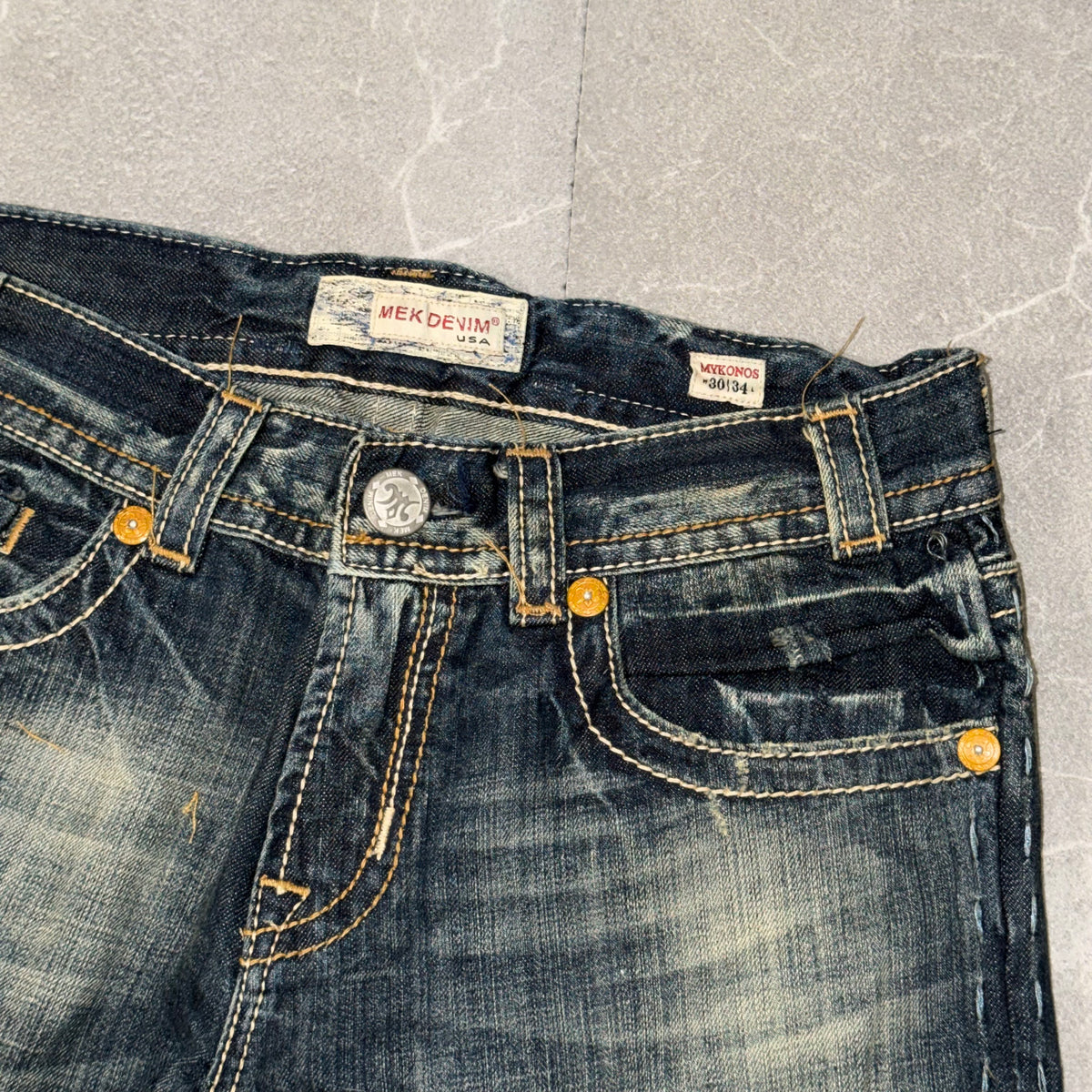 Y2k Mek Denim USA Mykonos Bootcut Jeans