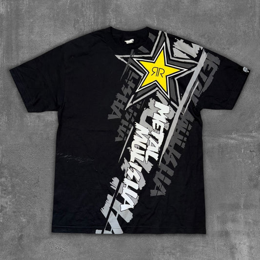Y2k Metal Mulisha X Rockstar Tee