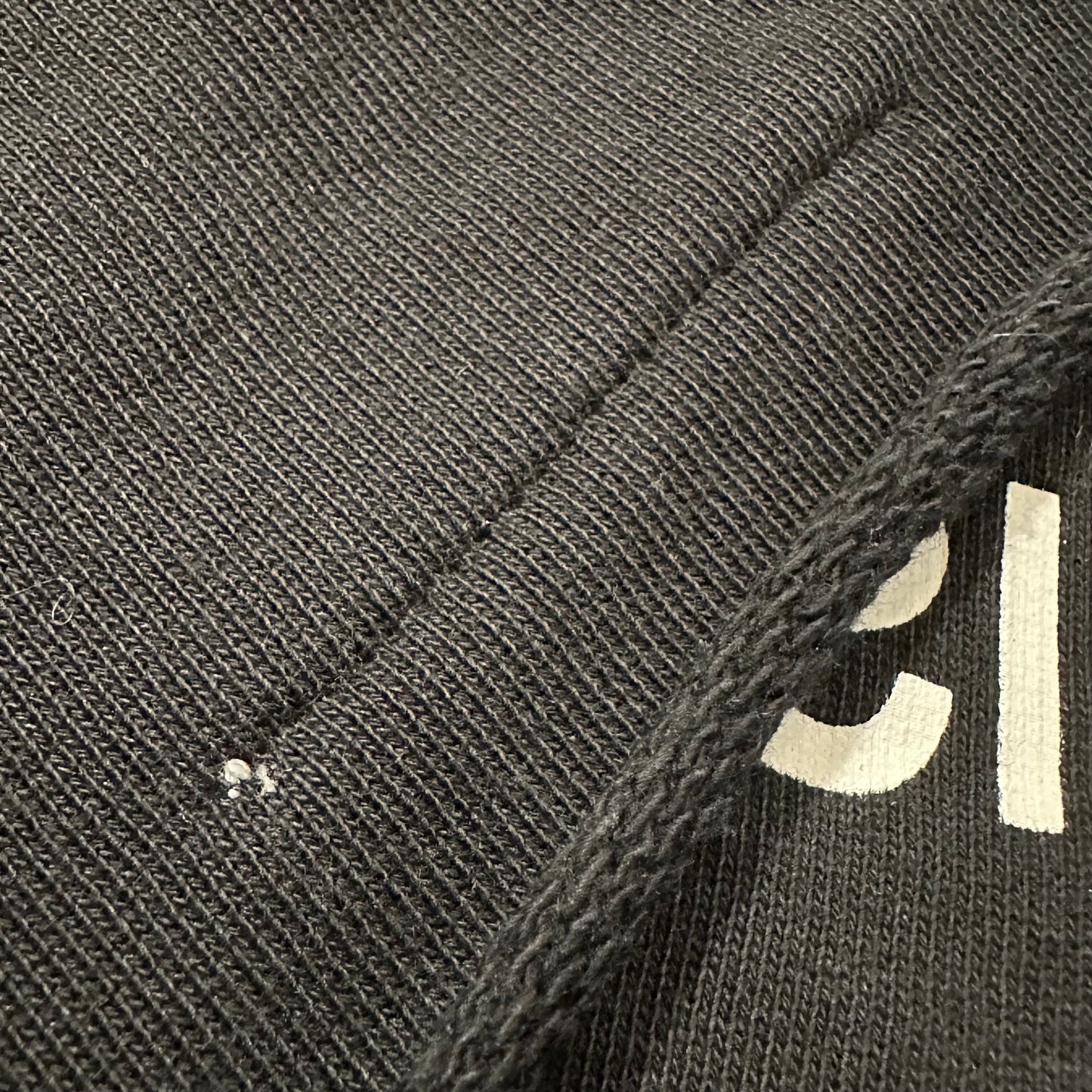 Maison Margiela Reversed Logo Cropped Sweater