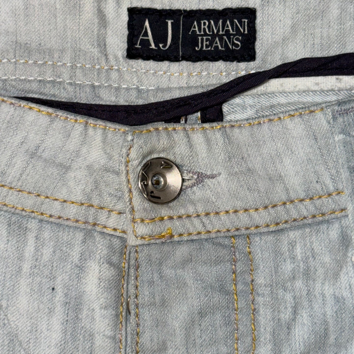 Rare Vintage Armani Indigo Jeans