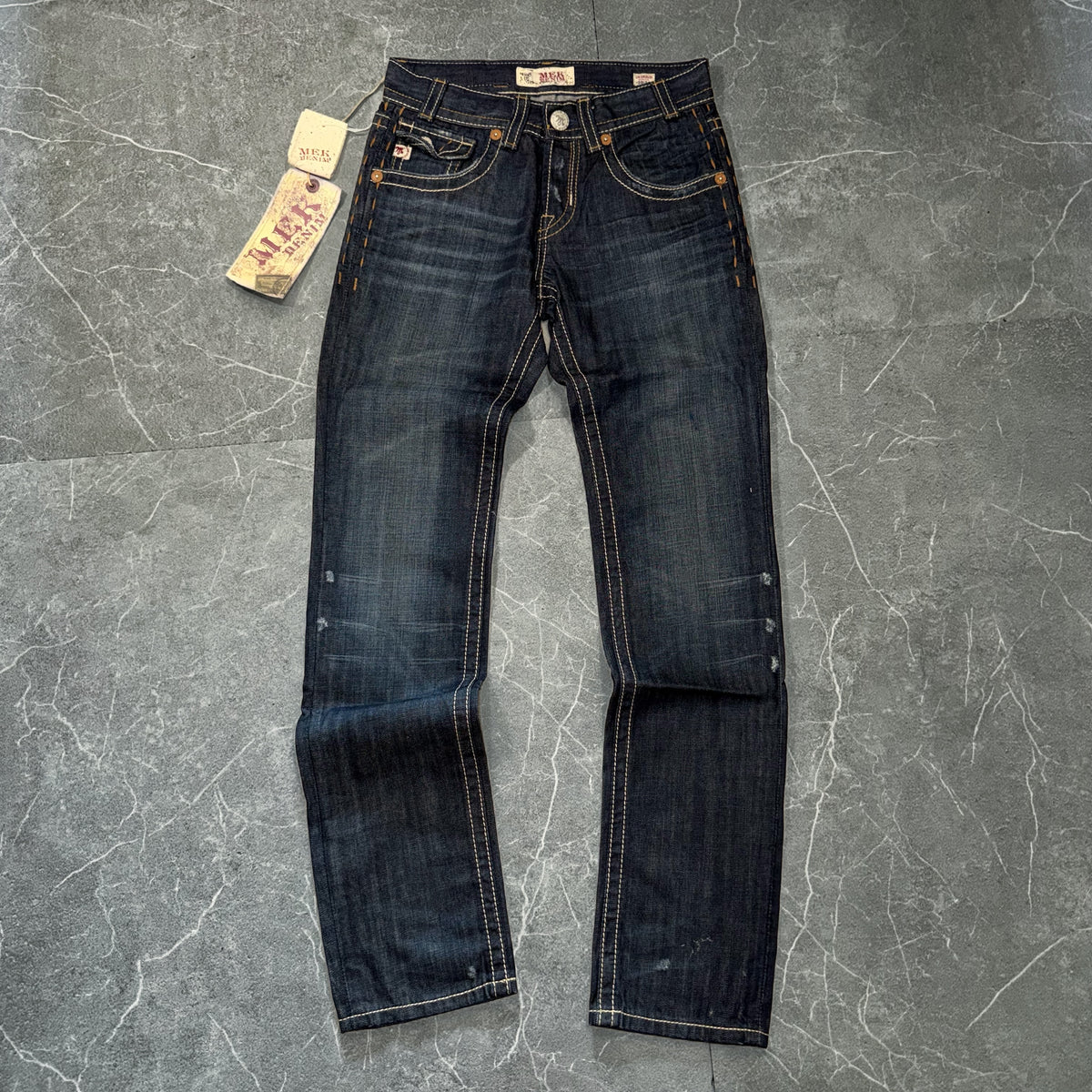 Y2k Mek Denim USA Los Angeles Wmns Long Jeans