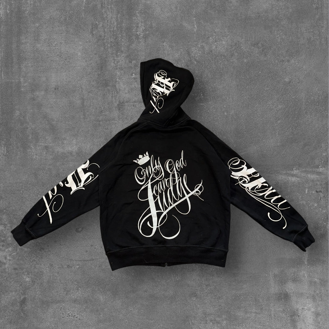 Bsat ,,Only God can judge“ Hooded Jacket
