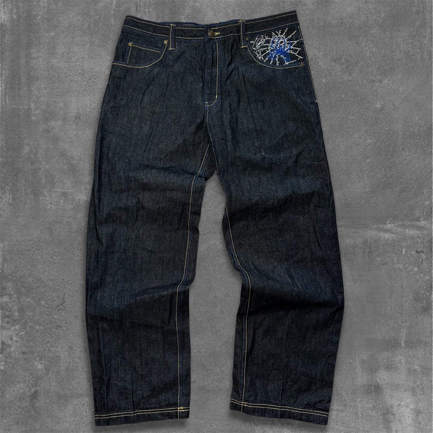 Vintage Akcess Spiderman Baggy Jeans