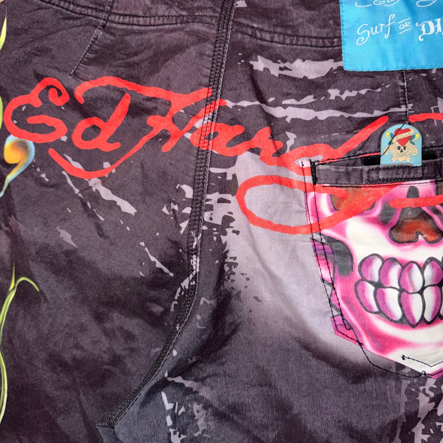 Y2k Ed Hardy BoardShorts
