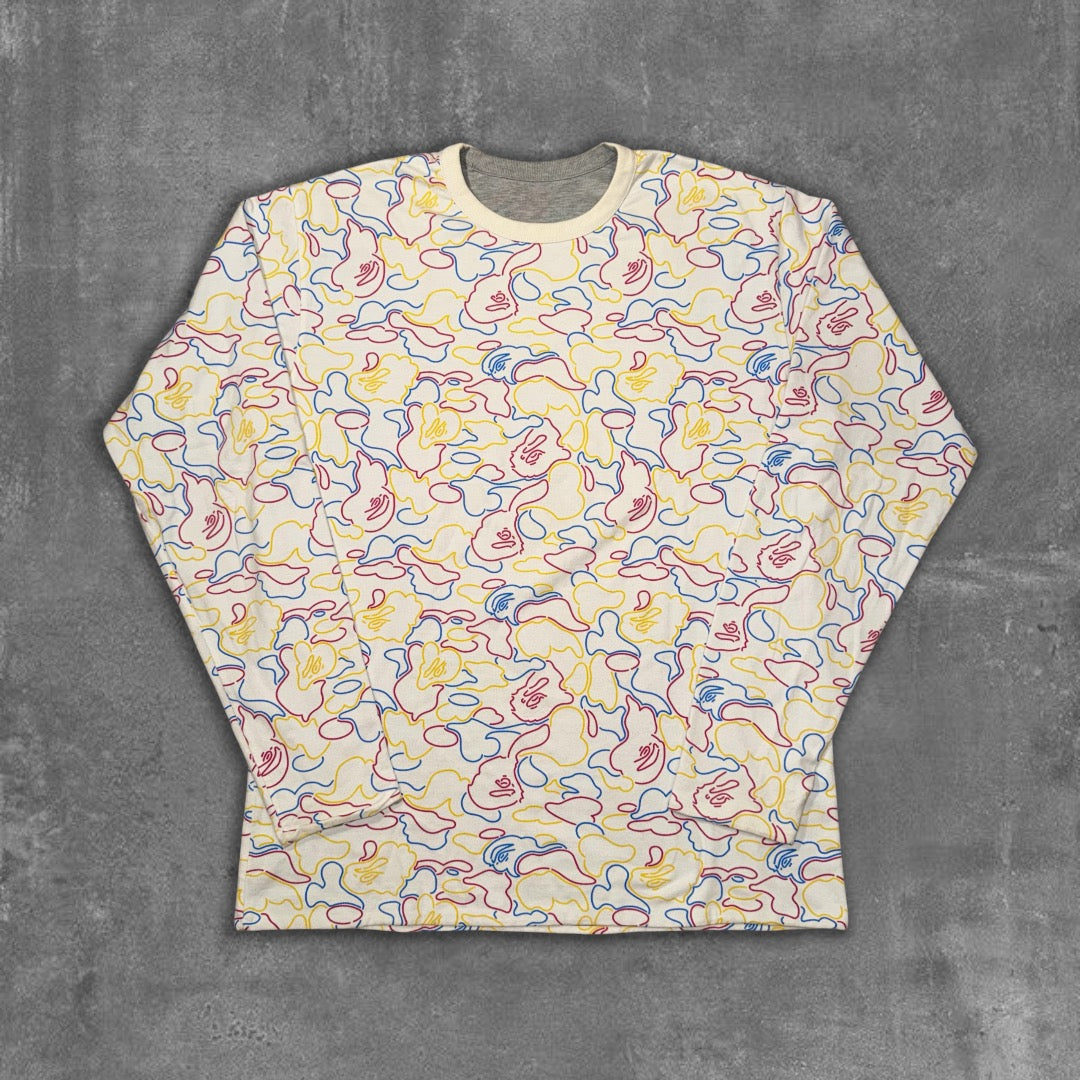 A Bathing Ape NEON Camo 2006-07 Crewneck