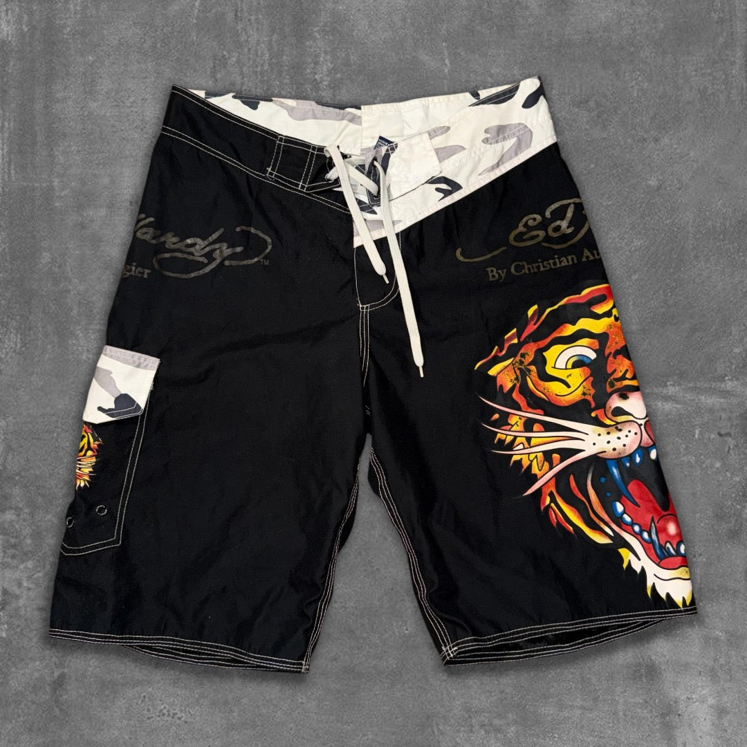 Y2k Ed Hardy BoardShorts