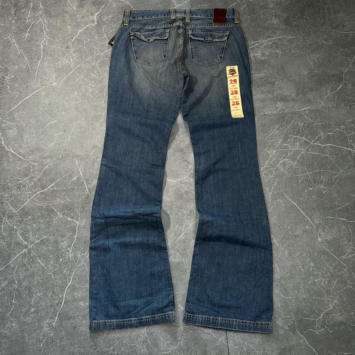 Y2k Lucky Brand “Lucky You” Low rise Flared Jeans